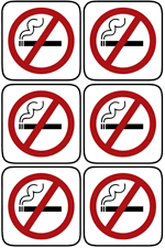 Etiquetas-prohibido-fumar-Do-not-smoke-labels